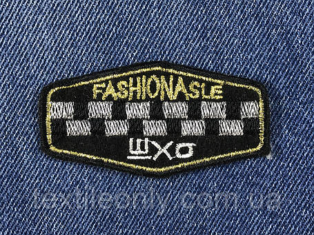 Нашивка FashioN 75х40 мм, фото 1