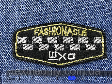 Нашивка FashioN 75х40 мм, фото 3