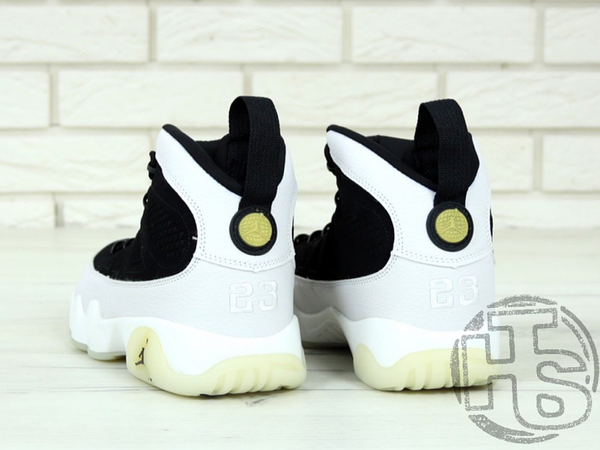Jordan retro 9 black red best sale and white