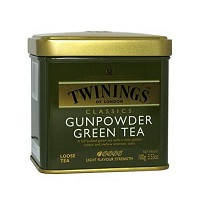 Чай зелений листовий Gunpowder Twinings, 100 г, фото 1
