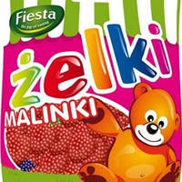 Желейные конфеты Zelki Fiesta малинки Польша 80г