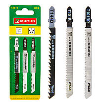 Пилки для дерева для лобзика KROHN T-SET3 (3 шт.)
