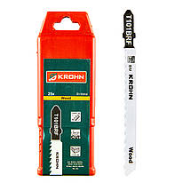 Пилки для дерева для лобзика KROHN T101BRF (25 шт.)