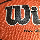 М'яч баскетбольний WILSON CLUTCH WTB1434XB (розмір 7), фото 7