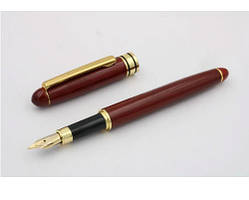 Дерев'яна ручка друкарська з відкритим пером у подарунковому футлярі
