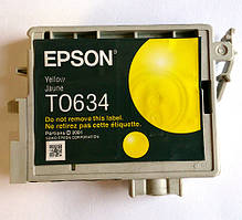 Оригінальний картридж Epson T0634, Yellow