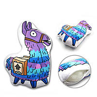 Подушка Llama Fortnite Фортнайт Лама двостороння 45 см