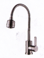 Змішувач для кухні Kraft 3009 з нержавіючої сталі