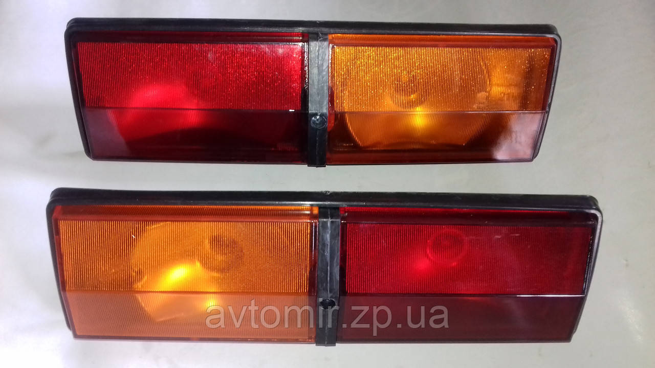 Фонари Задние Ваз 2101 Корпус Черный Желто/красные (к-кт 2шт) — Купить ...