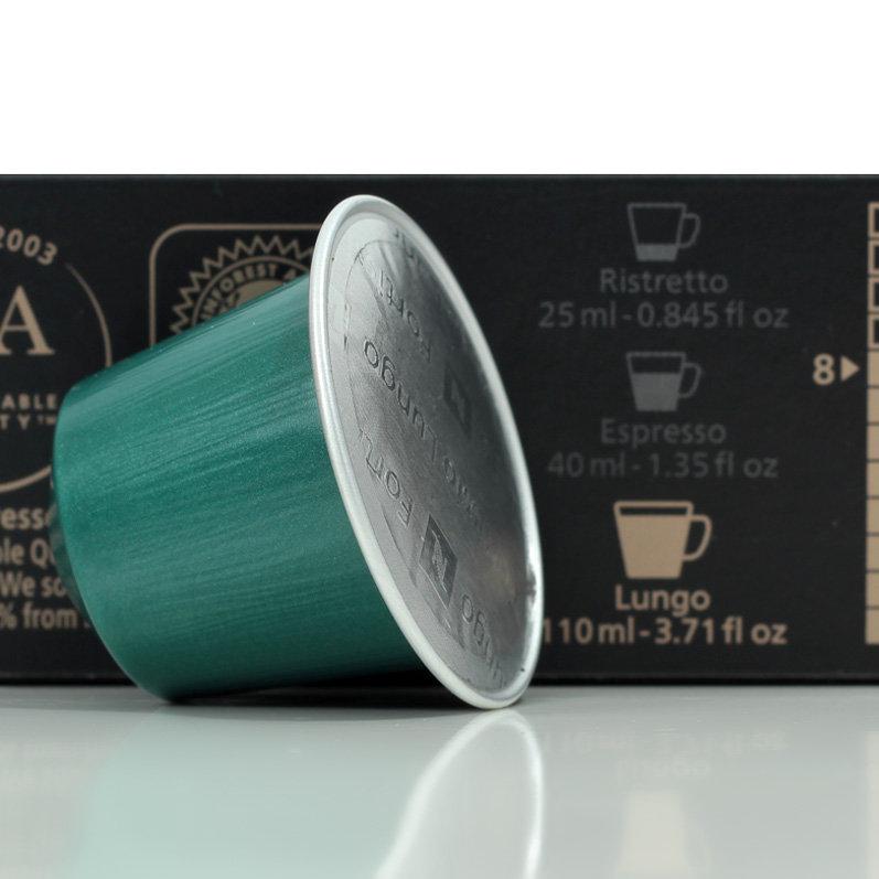 Кава в капсулах Nespresso Fortissio Lungo 8 (без тубуса 10 шт.) Швейцарія оригінал Неспресо