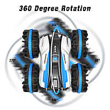 Водонепроникна Машинка-Перевертень обертається на 360° і робить Сальто на Радіокеруванні Р/У Всюдихід Амфібія, фото 9