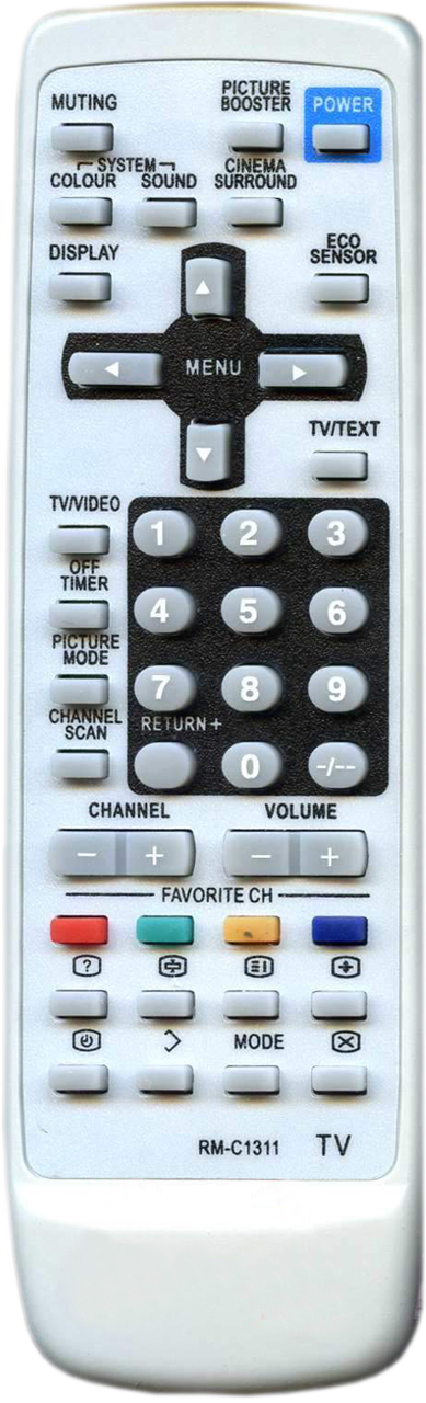 Пульт для телевізора JVC RM-C1311, фото 1