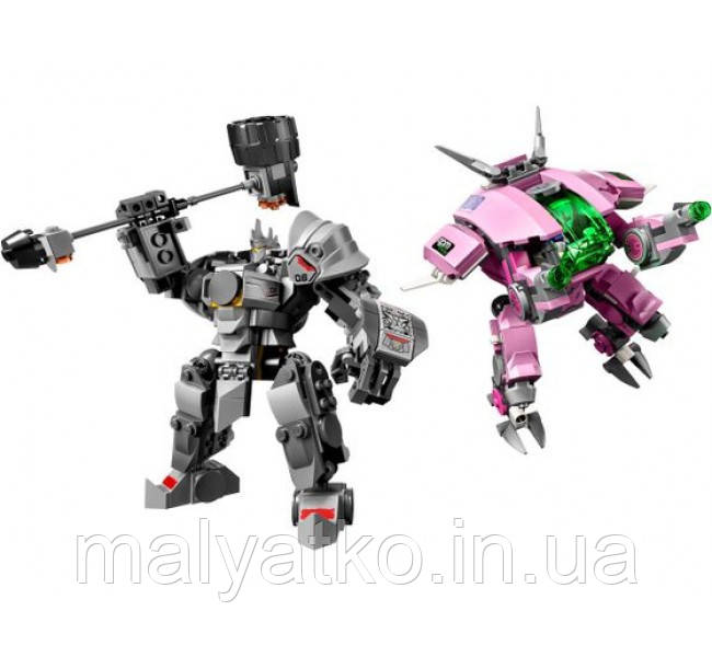 Lego Overwatch Д. Ва і Ренхардта 75973