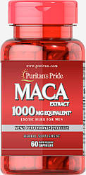 Підвищення Лібідо Puritan's Pride Maca 1000 mg Exotic Herb for Men 60 caps