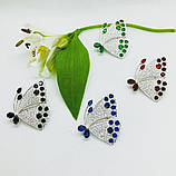 Срібна брошка "Дамона", фото 3