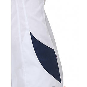 Жіночий медичний халат "Ібіца" з темно-синім 40р, фото 2