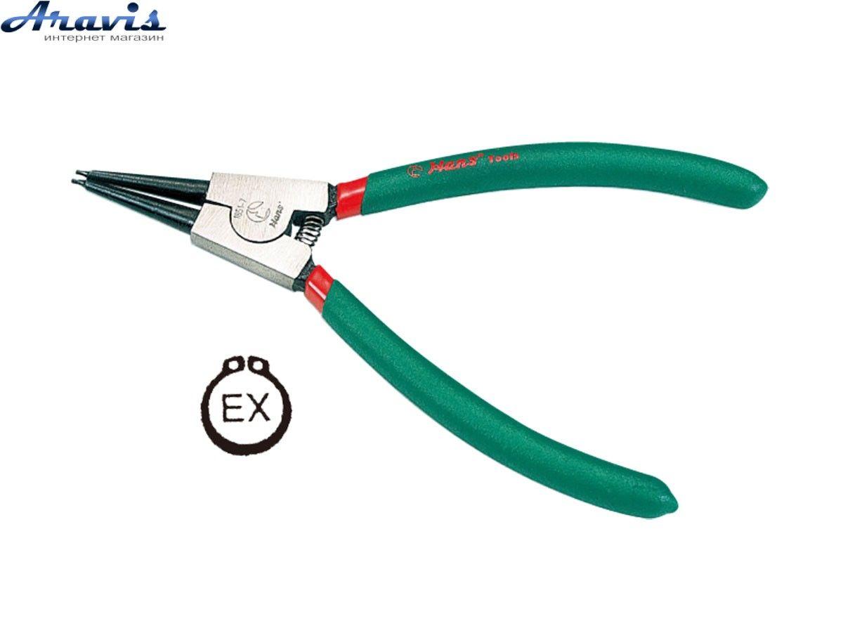 Знімач стопорних кілець сегера прямої на розжим 175мм HANS 1851-7