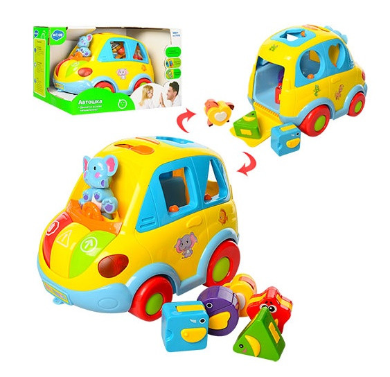 Машинка сортер музична Автошка