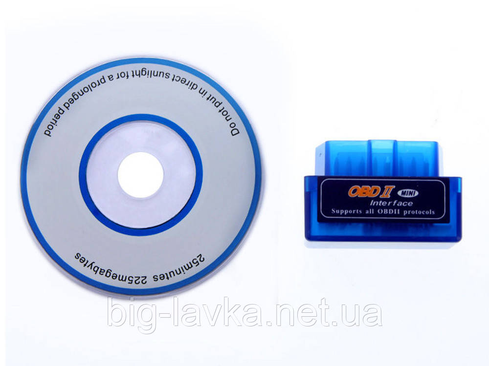 Діагностичний сканер ELM327 v2.1 Bluetooth OBD2 v2.1