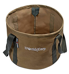 М'яке відро для підгодовування без кришки World4Carp SOFT BUCKET Coyote 14 л