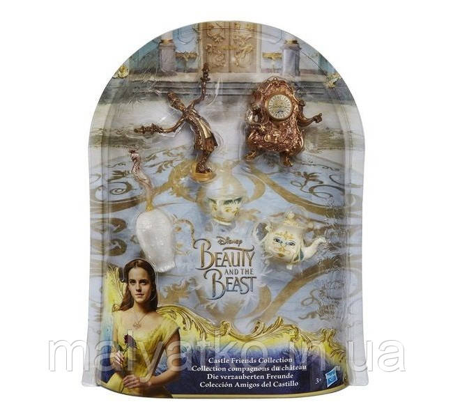 Набір посуду Дісней Disney Beauty and the Beast Castle Friends Collection, фото 1