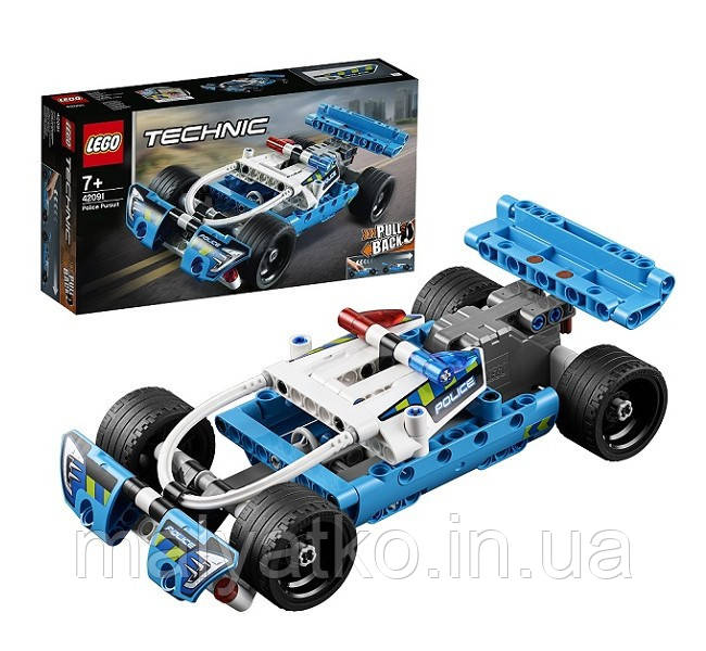 Lego Technic Поліційна погоня 42091