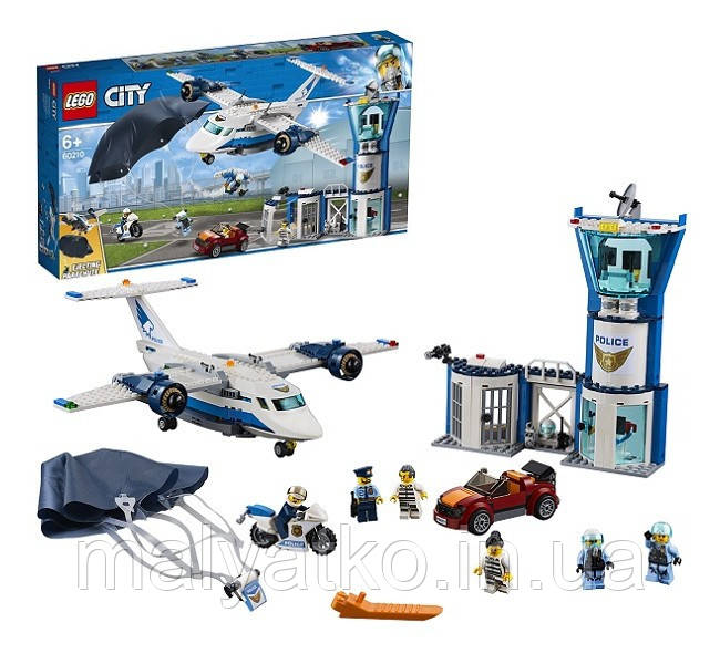 Lego City Повітряна поліція авіабаза 60210, фото 1