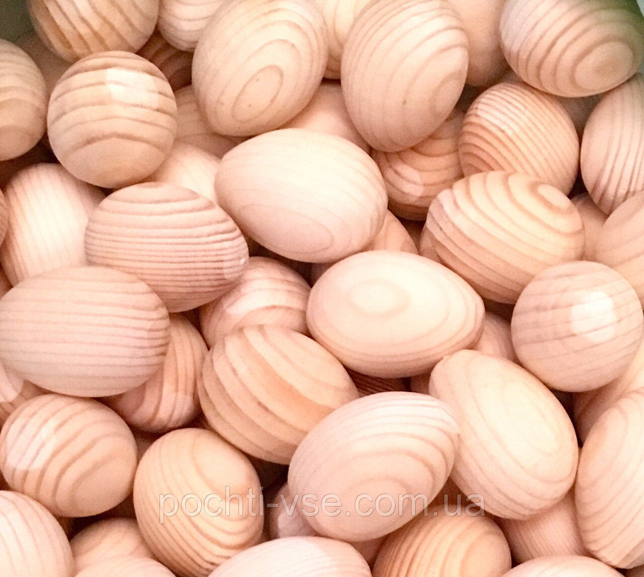 Дерев'яне яйце, заготівля (Великі, добірні)