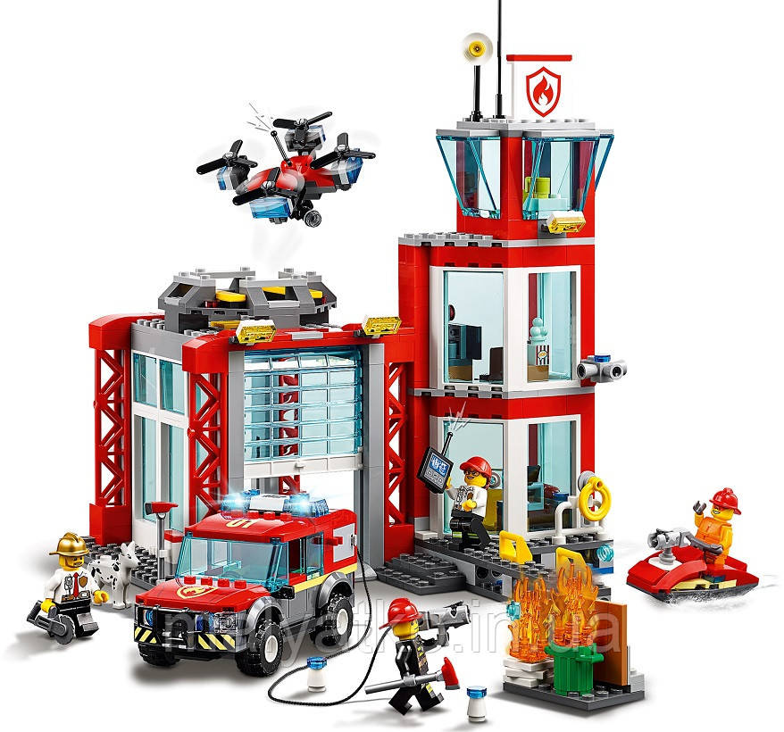 Lego City Пожежне депо 60215, фото 1