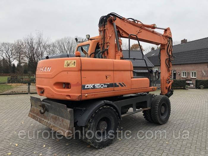 Колісний екскаватор Doosan DX160W., фото 1