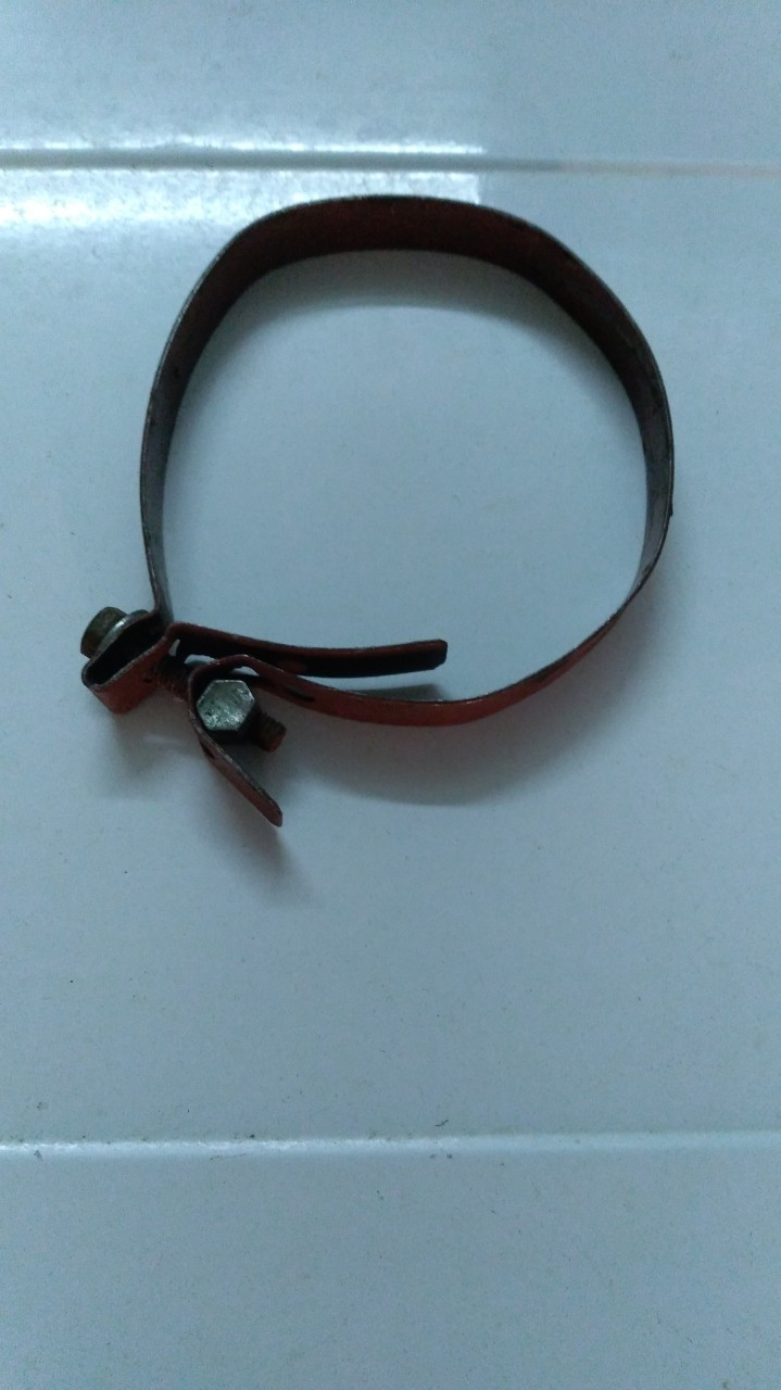 Хомут стрічковий великий (d=100), фото 1