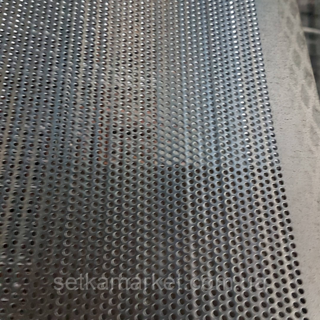 Друшляк (сито) для Петкус гігант (700х1065 мм.), осередок 5,0 мм,товщина 1,0 мм, оцинковане.