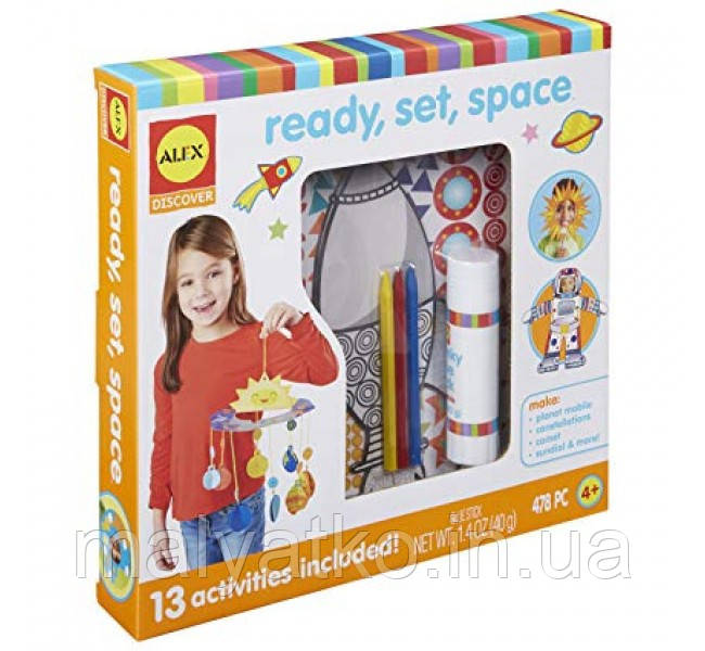 Набір для юних любителів космосу ALEX Discover Ready Set Space, фото 1