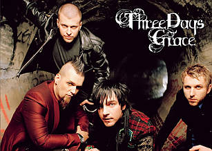 Плакат А3 Three Days Grace 04