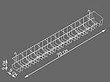 Полиця навісна під насіння на сітку 70 см, фото 2