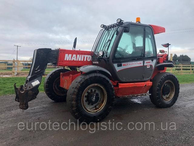 Телескопічний навантажувач Manitou MLT 845-120 LSU Turbo.