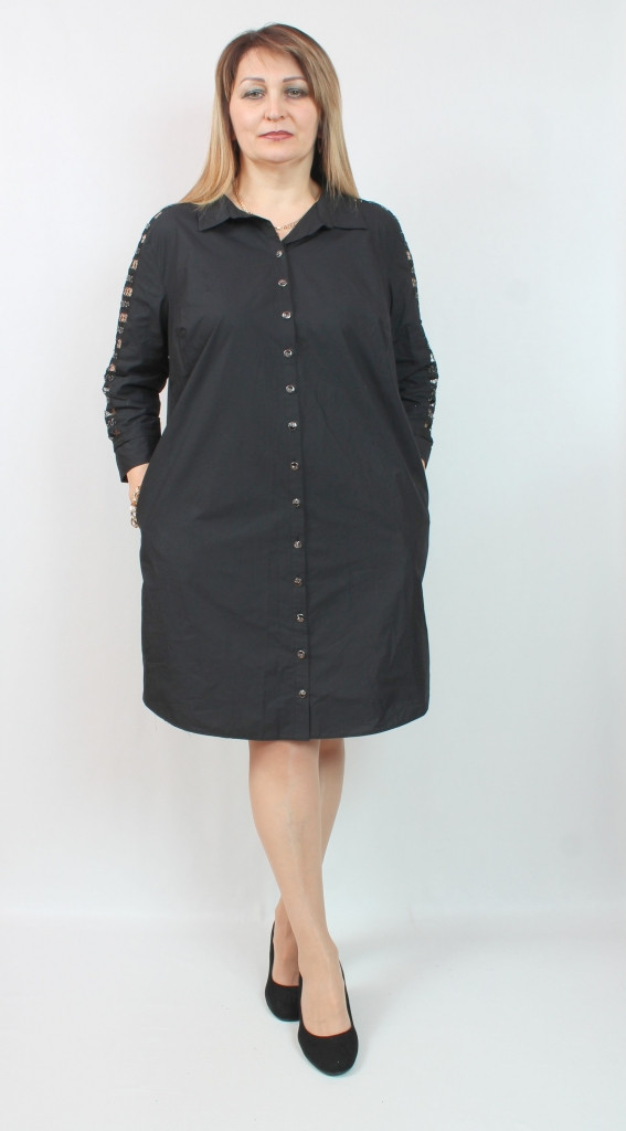 Турецьке жіноче плаття-сорочка, розміри 48-54
