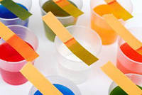 Аналізатори води і грунту, лакмусовий папір.