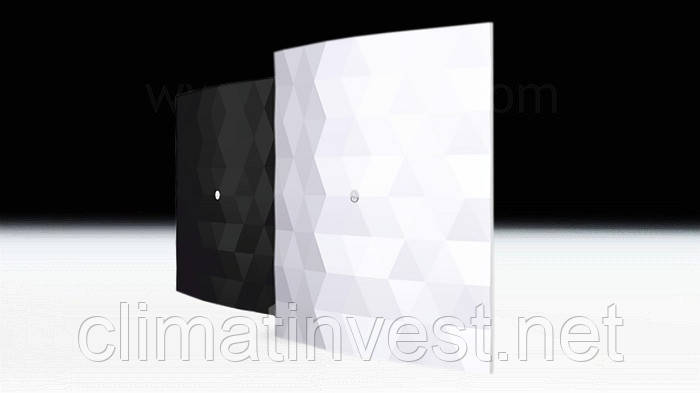БУТОВІЙ ОСЕВИЙ ВЕНТИЛЯТОР DOSPEL (ДОСПЕЛ) Black&White 100 S White