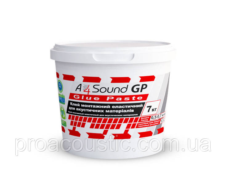 Клей для приклеювання волокнистих і пористих матеріалів