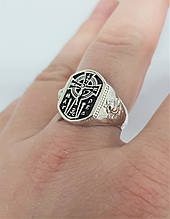 Кільце Перстень Друкка Хрест