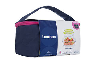 Набір контейнерів із сумкою LUMINARC KEEP'N BOX 3 шт (P4130), фото 3