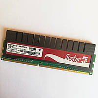 Игровая оперативная память Patriot Sector 5 DDR3 2Gb 1333MHz PC3 10600U CL9 (PGV34G1333ELK) Б/У