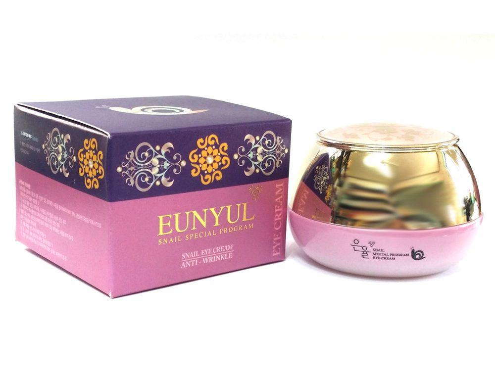 Антивіковий равликовий крем для очей Eunyul Snail Eye Cream 50 мл (8809435400537), фото 1