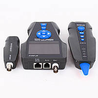 NOYAFA NF8601S багатофункціональний кабельний тестер, Wiremap, POE/PING-тестування, + рефлектометр TDR, фото 5