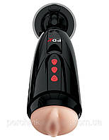 Мастурбатор с вибрацией и голосовым сопровождением PDX Elite Dirty Talk Starter Stroker от Pipedream
