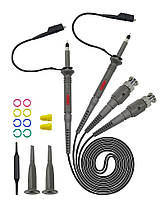 P6100 ( 2 шт. ), щуп осцилографічний, 100 МГц, ділення: 10:1/ 1:1, напруга: до 600 В, фото 7