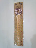 Лінійки дерев'яні Донати 15 см  1313