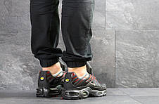 Кросівки чоловічі Nike air max TN, чорні з червоним, фото 3