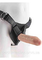 Страпон King Cock 7" Uncut Cock with Strap-On Harness